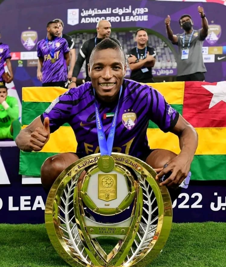 Adnoc pro League : l'attaquant togolais Fo-doh Laba et Al Ain sacrés champions 2021-2022